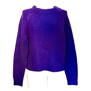 A NEW DAY Amethyst purple crew neck sweater XS, S, L
